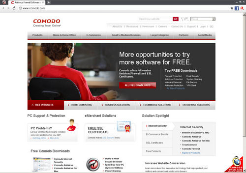 Comodo Dragon: ������������ � ������� �������
